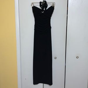 Black evening dress